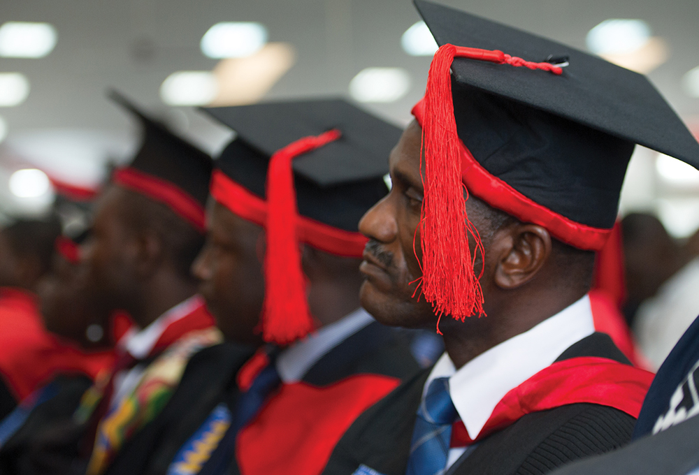 Doctoral graduation ceremony