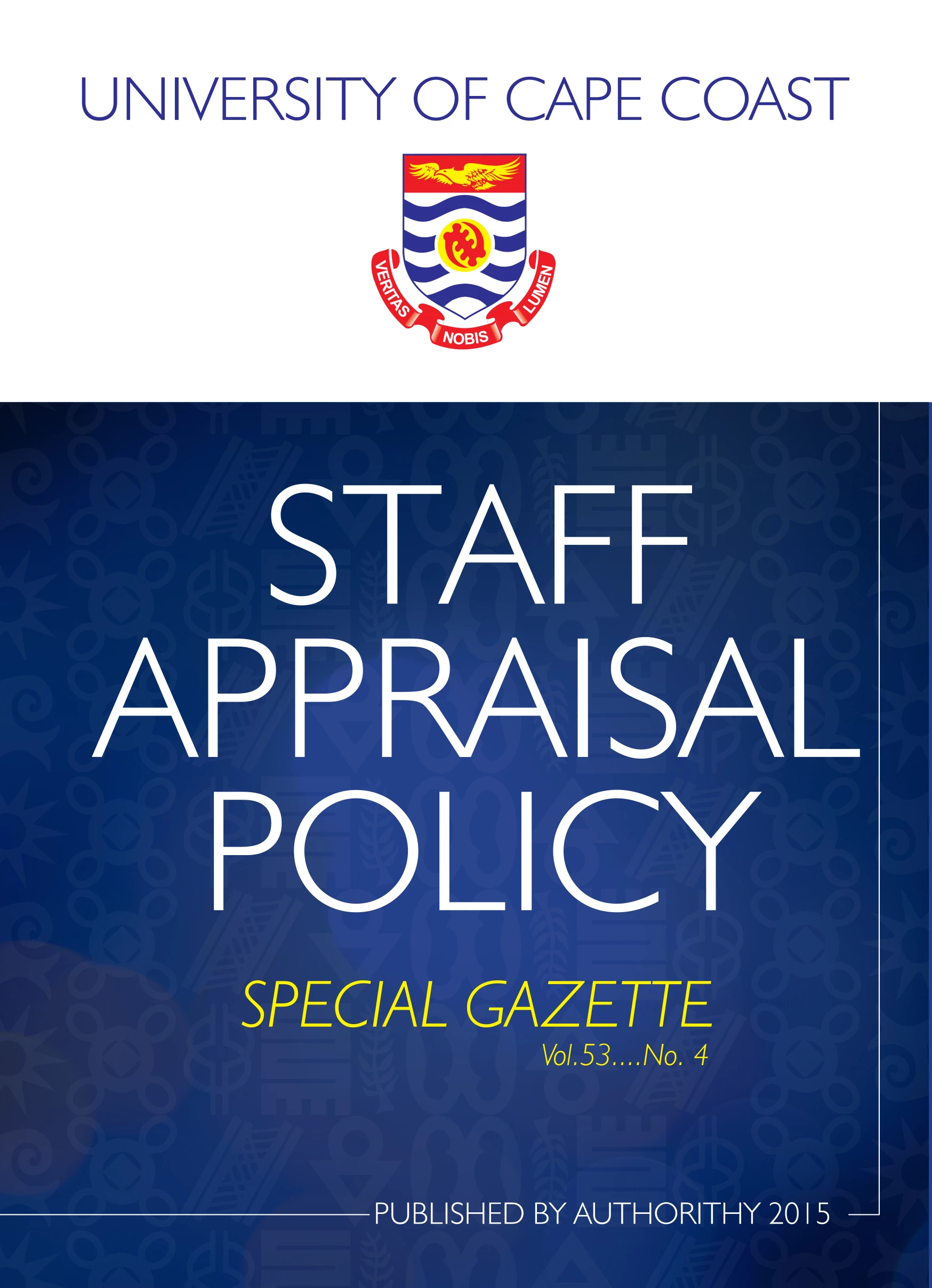 Staff Appraisal Policy