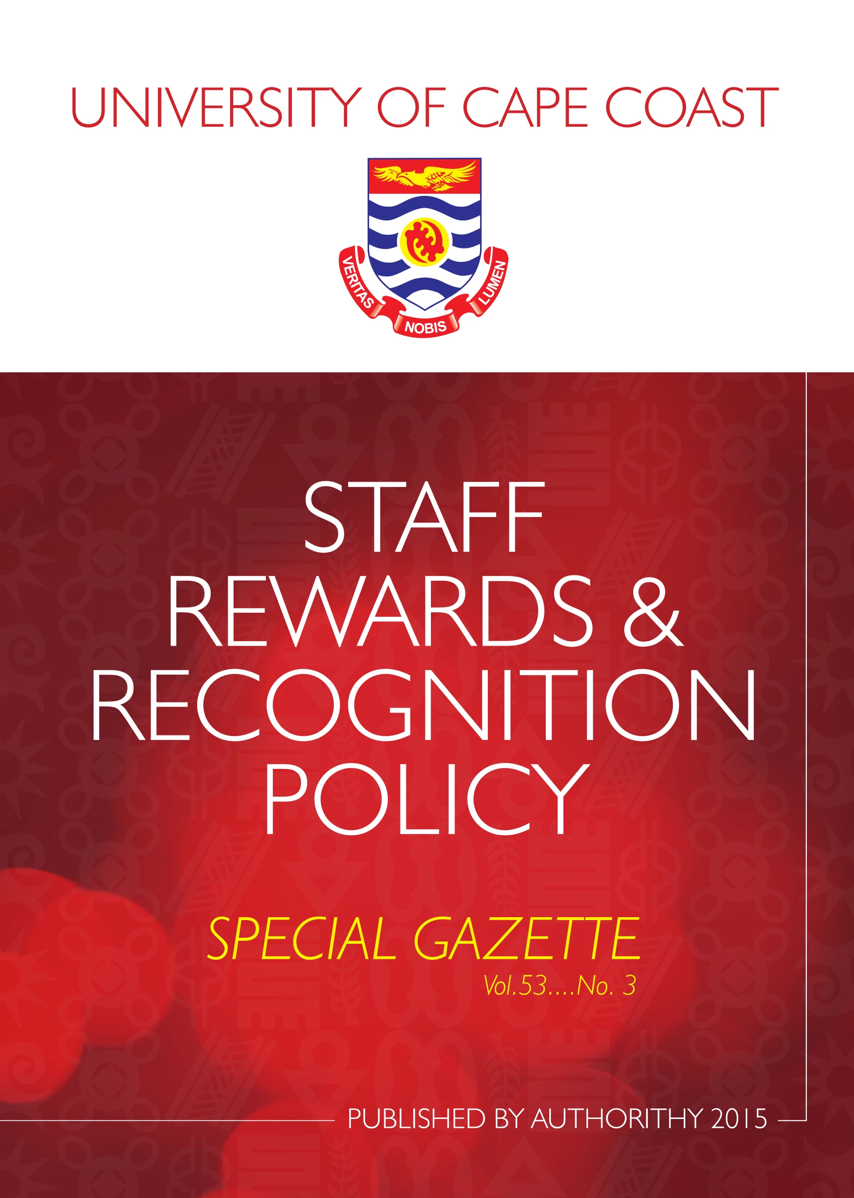 Staff Rewards and Recognition Policy