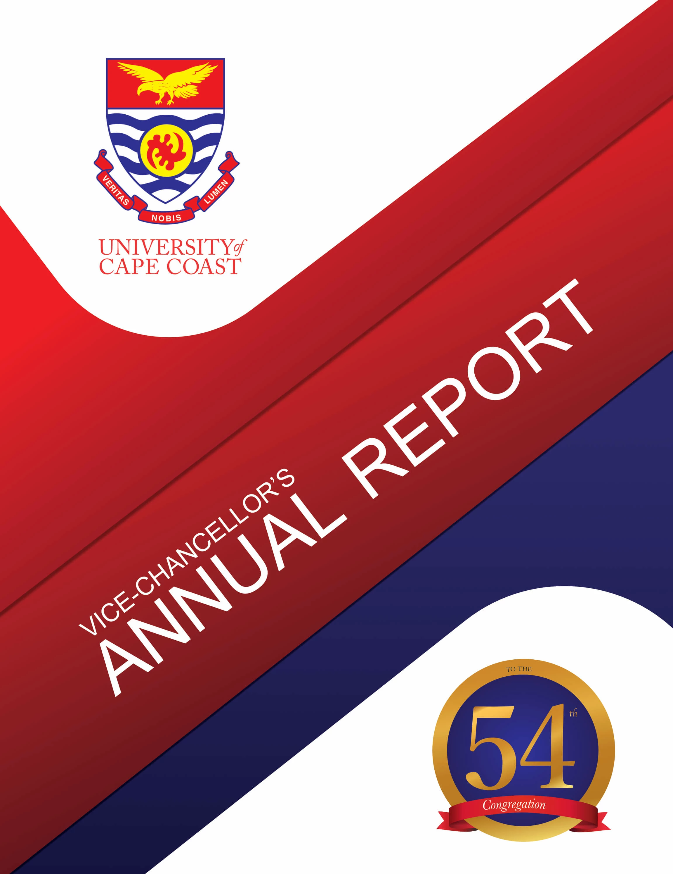Vice-Chanccellor's Annual Report of the 54th Congregation 