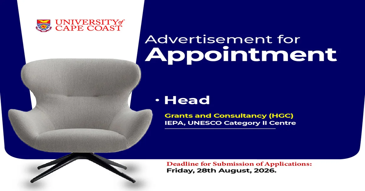 Vacancy: Head of Grants and Consultancy (HGC)-Institute for Educational Planning and Administration