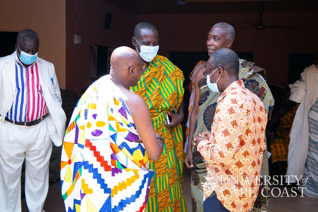 VC with Chiefs of Agona Nyakrom