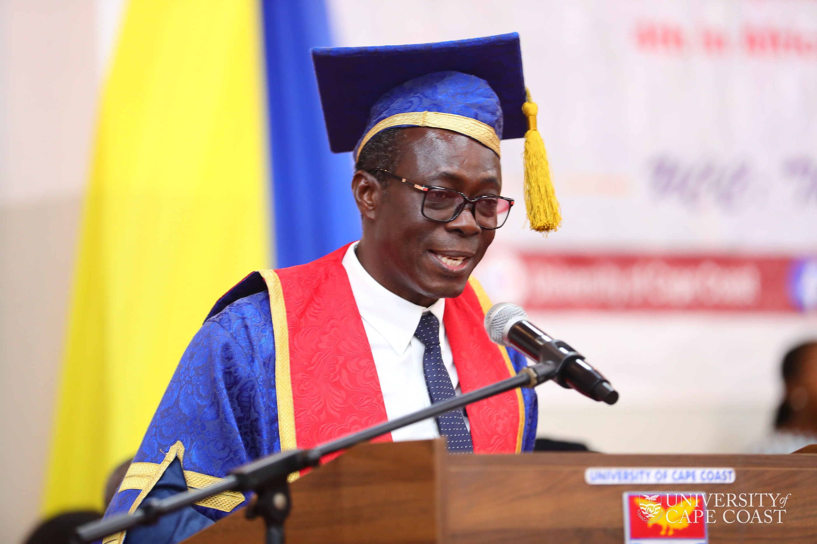 Vice-Chancellor of UCC, Prof. Johnson Nyarko Boampong