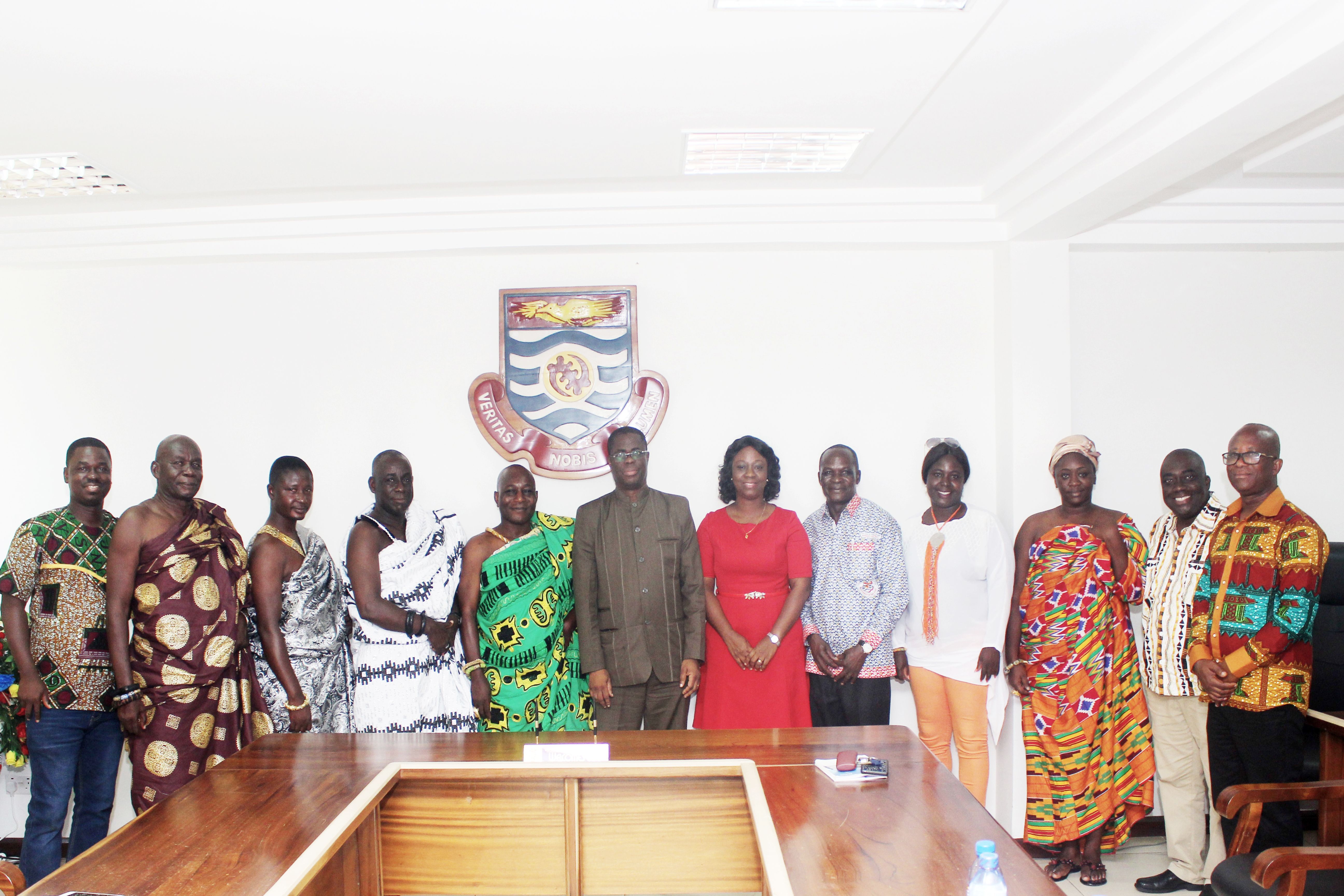 delegation from Denkyira traditional council calls on vice-chancellor