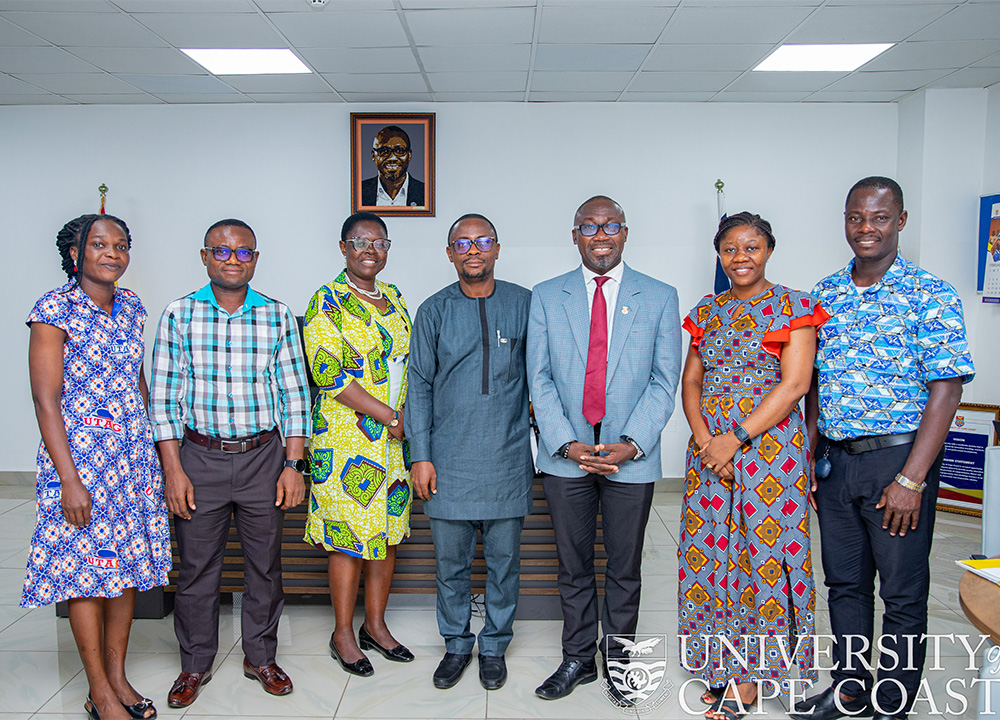 The Pro Vice-Chancellor with executives of UTAG