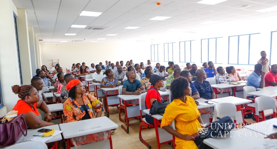 Postgraduate students of Cape Coast Centre at the Engagement Session