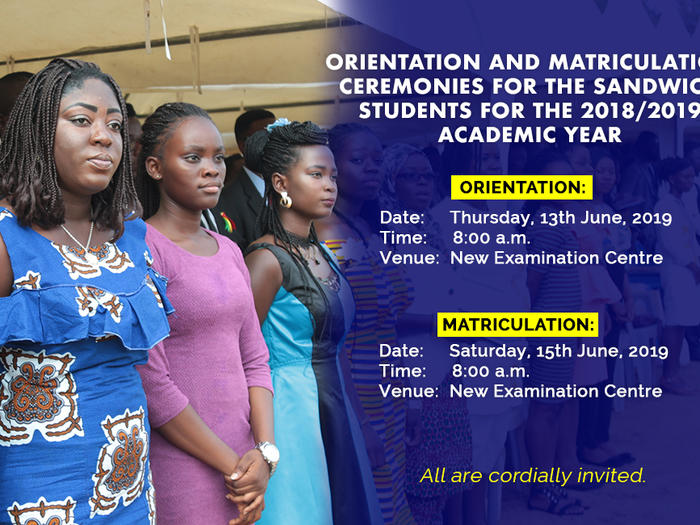 orientation and matriculation orientation and matriculation
