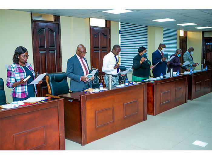 UCC inaugurates Internal Audit Committee