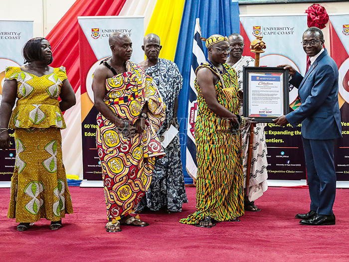 UCC honours Prof. Konotey-Ahulu and 93 other scholars 