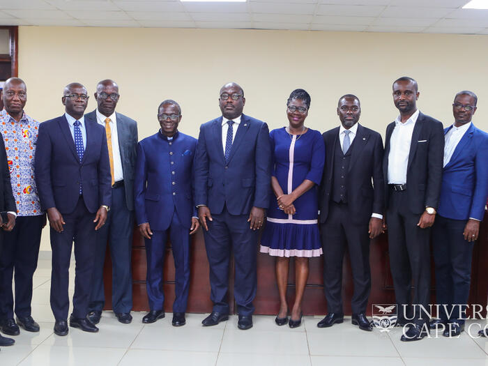 Ghana Bar Association visiting the Vice-Chancellor