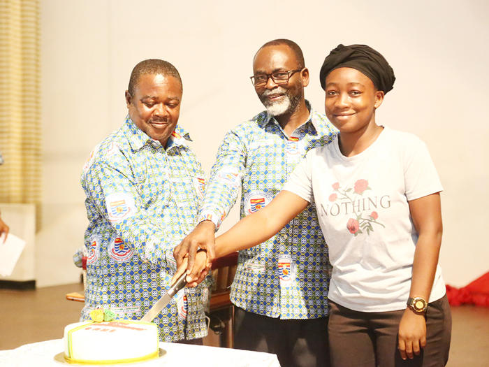 Cutting of the Anniversary Cake