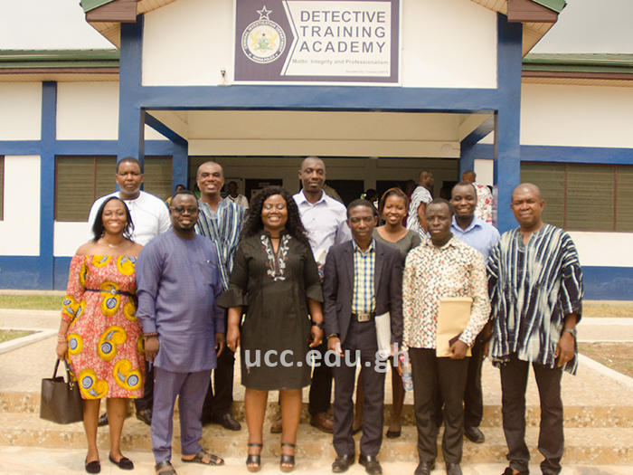 UCC Delegation inspects Facilities at CID Detectives Training Academy