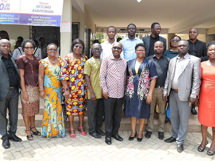 Speakers and some dignitaries who graced the colloquium