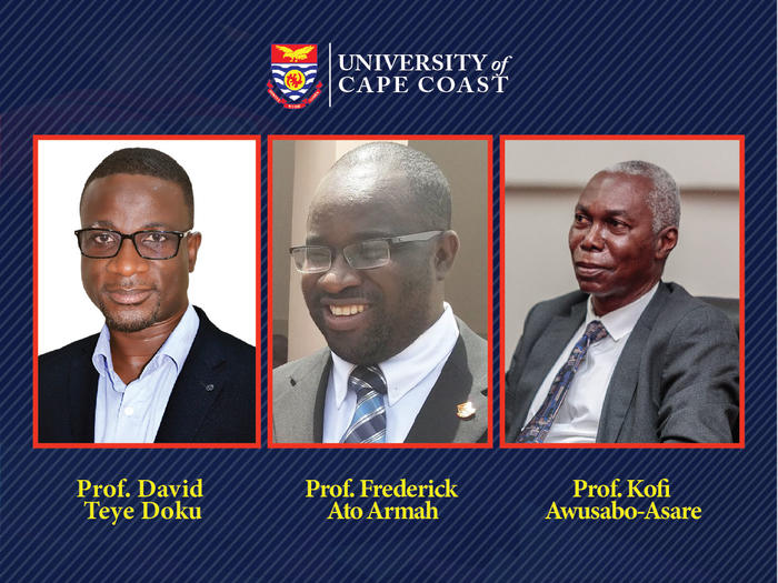 Three UCC Faculty members ranked in the top 50 Scholars in Ghana 