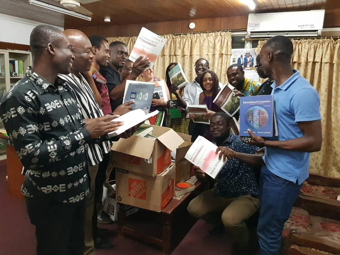 Donation of the books