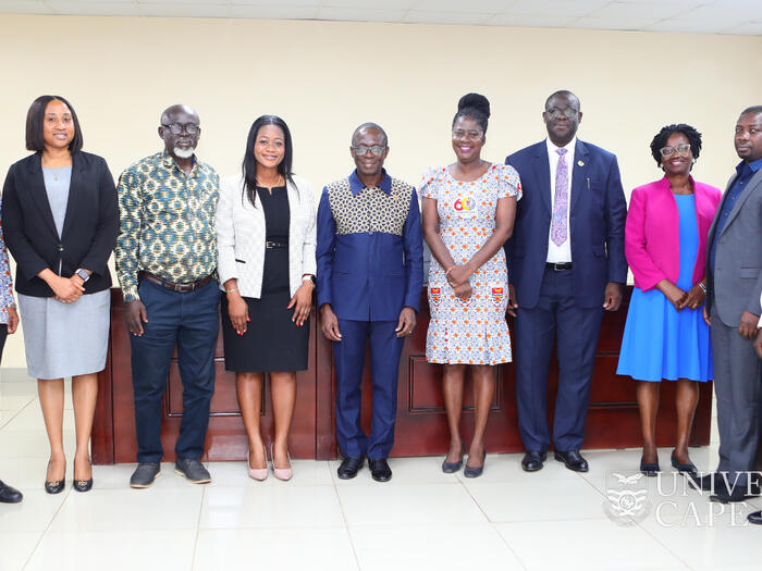 A team from the Collateral Registry of the Bank of Ghana (BoG)
