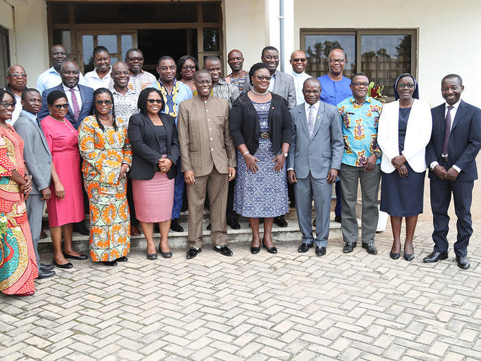 Stakeholders who attended the signing ceremony 