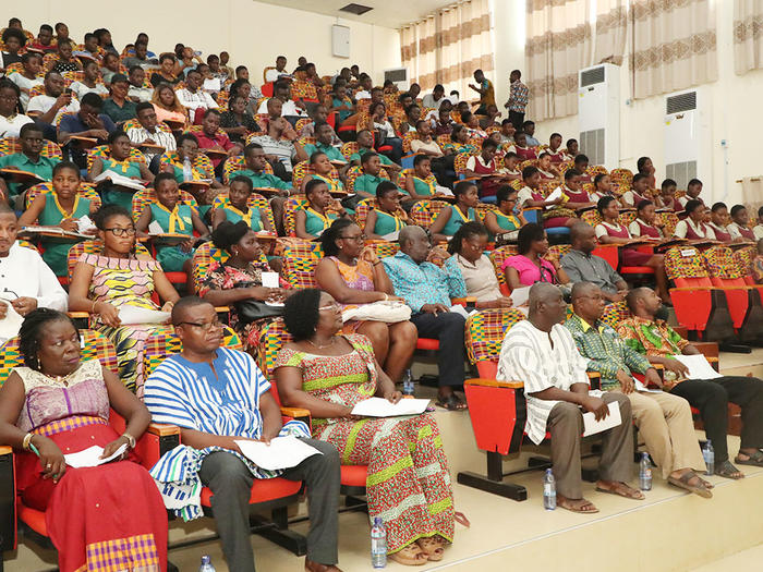 Audience at the programme