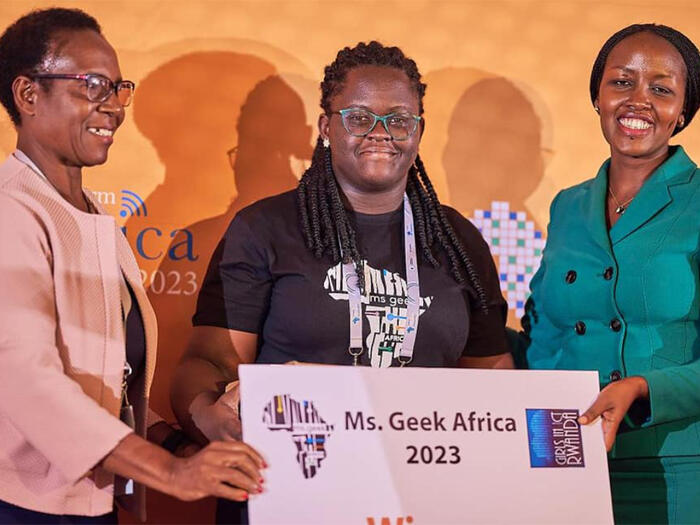 Ms Geek Africa Winner Ms Geek Africa Winner