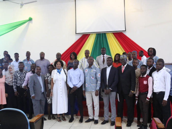Awardees with the Provost of CANS and other senior members in the College Awardees with the dignitaries