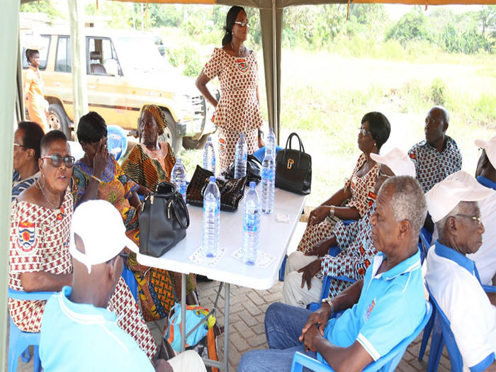 UCC Pensioners’ Association Climaxes Activities for 2018 with “Get-Together Party” Some of the retired staff of UCC at the event