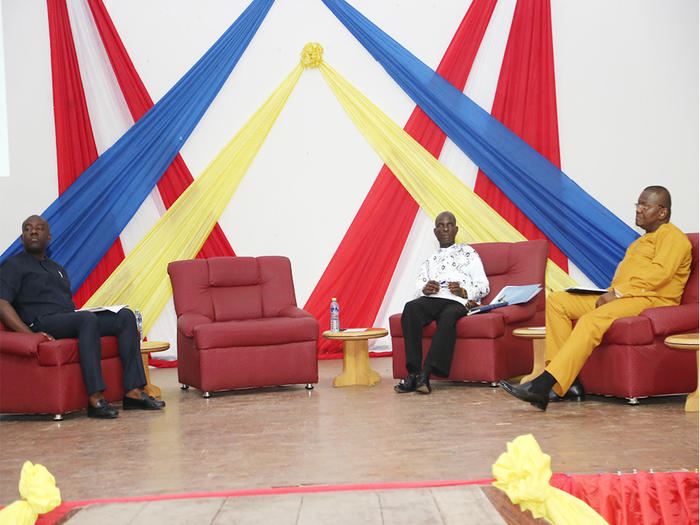 Discussants at the Round table discussion Discussants at the Round table discussion