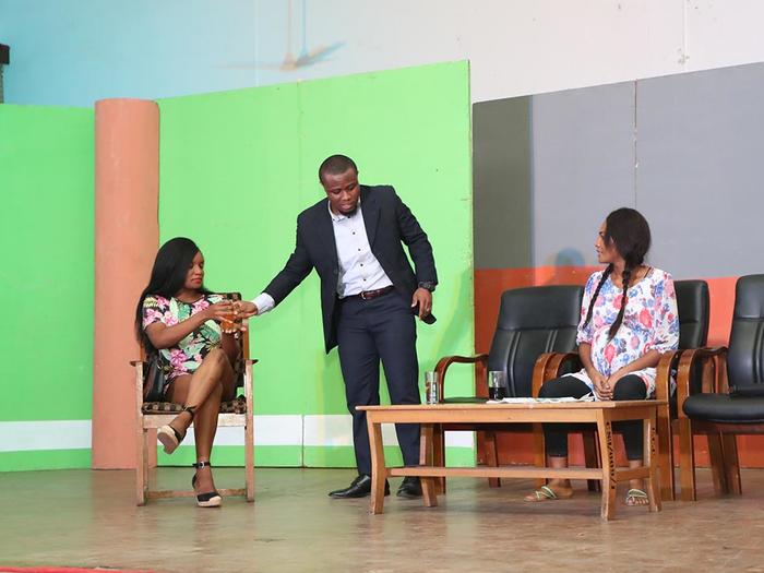 One of the scenes of the plays One of the scenes of the plays