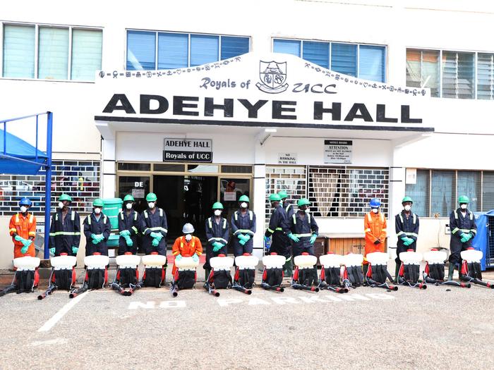 Staff of Zoomlion getting ready to work