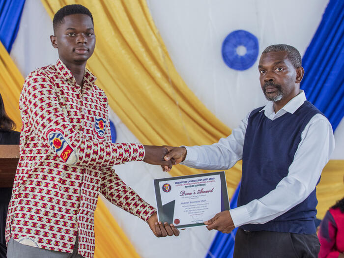  School of Agriculture  Dean's Award