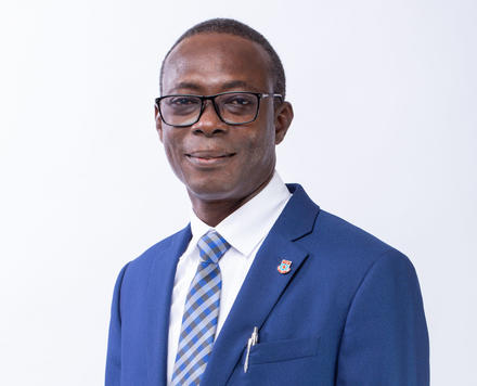 The Vice-Chancellor Prof. J. Nyarko Boampong