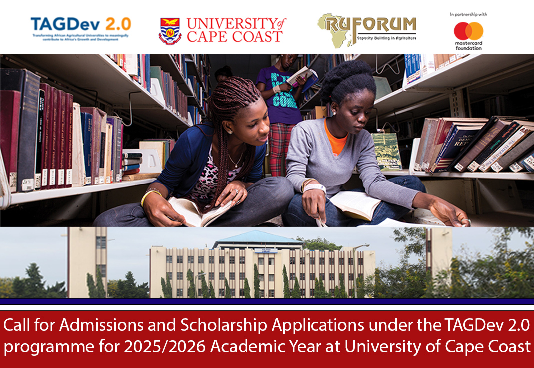 Call for Admissions and Scholarship Applications under the TAGdev 2.0 Programme 